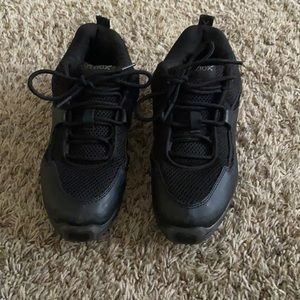 Black hip hop shoe